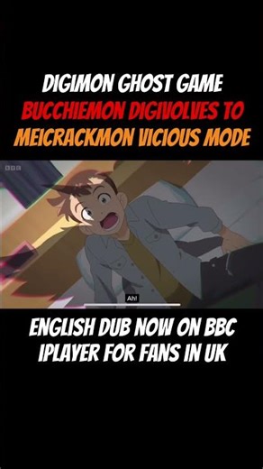 Bucchiemon Digivovles to Meicrackmon Vicious Mode (English Dub) - #Digimon Ghost Game