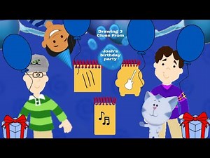 Blue's Clues & You: How to Draw 3 Clues from "Josh's Birthday Party"