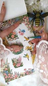 ✨ ASMR | Spring theme using journaling & stationery supplies from @estarcase ✨