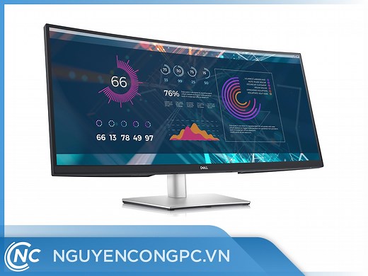 Màn Hình Cong Dell P3421W 34 inch ✅ Thiết kế công thái học