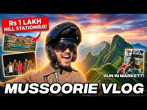 🏔️Exploring mussoorie vlog✨ || vashu birla vlogs