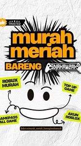 isnahamzah Official Account | #BeliRobux Rekomendasi Tempat Beli Robux, Akun Roblox, Gamepass Roblox, Top Up Game Lengkap.. 100% Terpercaya Link Cek Bio 🎉... | Instagram