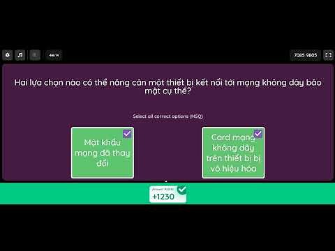 Bộ đề thi IC3 Lớp 6 có đáp án