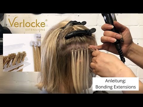 Wie werden Bonding Extensions angebracht / Verlocke Extensions / Hair Tutorial