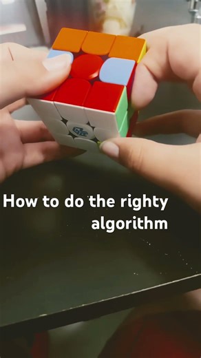 How to do the righty algorithm