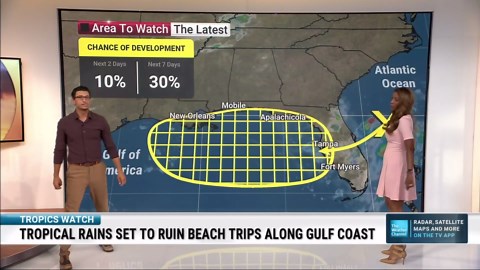 Watching Gulf For Potential Tropical Development This Week