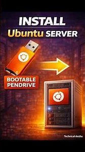 Install Ubuntu Server ⚡ USB & VMware ESXi (Easy Way)