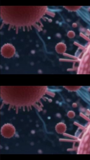 Footage of virus under electron microscope #virus #coronavirus #microscope #medical #health #death