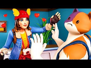 SKYE FALLS IN LOVE WITH MEOWSCLES?! (A Fortnite Short Film)