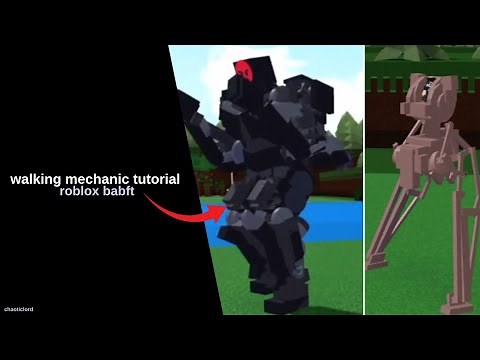 Walking Mechanic Tutorial (Mechs. Npcs, Humanoids) | Roblox Build A Boat For Treasure