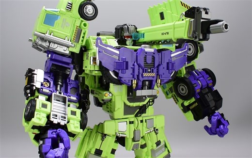 竟然完美解决了大裤衩悖论！变形金刚机械入侵大力神吊钩拖斗玩具开箱