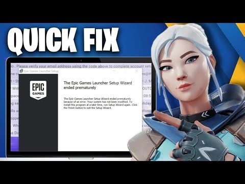 Fix Epic Games Launcher Setup Wizard Ended Prematurely - Quick Solution