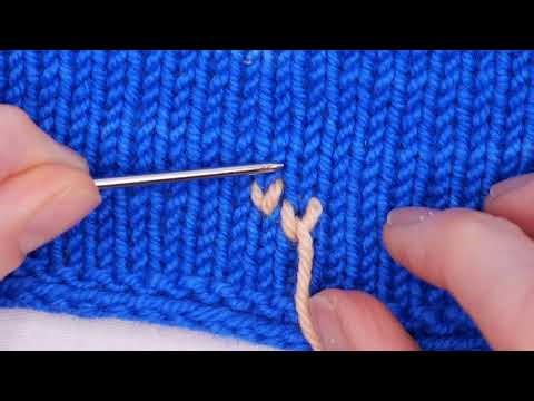 How to Work Duplicate Stitch - RH