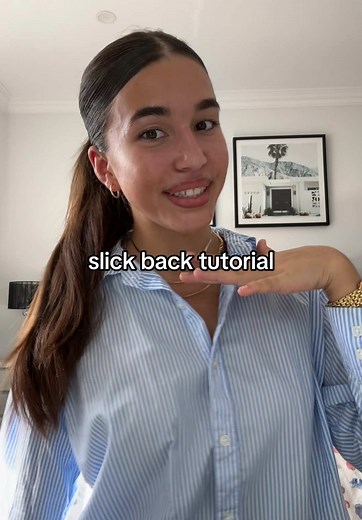 Slick Back Hairstyle Tutorial: Step-by-Step Guide