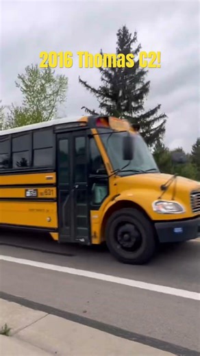 Bus 631, a 2016 Thomas C2! #schoolbus #thomasbuiltbuses