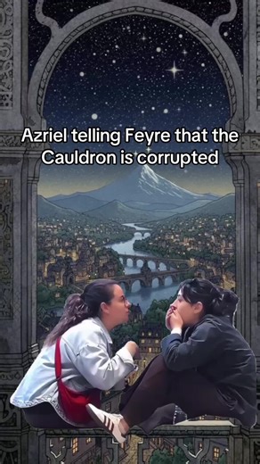 Azriel Warns Feyre About the Corrupted Cauldron