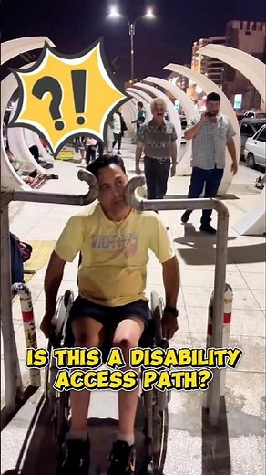 Disability Path or Ninja Obstacle Course?