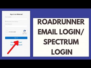 Roadrunner Email Login 2021 | RR.com Login Page | Roadrunner Login Sign in