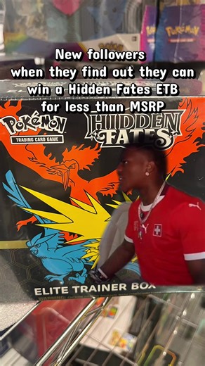 Win a Pokémon Hidden Fates ETB!