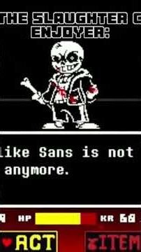 the Slaughter Continues solos #undertale #lastbreathsans #phase2