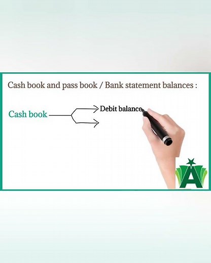 Cash book and Pass book balances