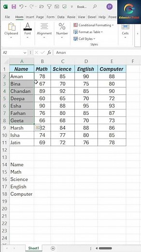 How to Use Tocol and Torow function in Excel 🔥#shortsvideo #excel #spreadsheetmagic #viralvideo