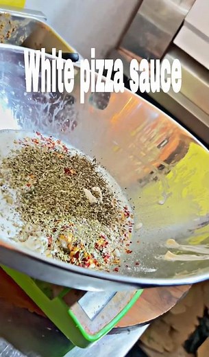 White pizza sauce recipe #1millionviews #pizza