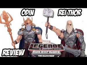 Marvel Legends ODIN / REI THOR BAF wave Vingadores 2015 action figure Review / Toys e Travels