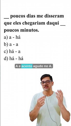 Há ou a #portuguêsdozero #portuguêsconcursos