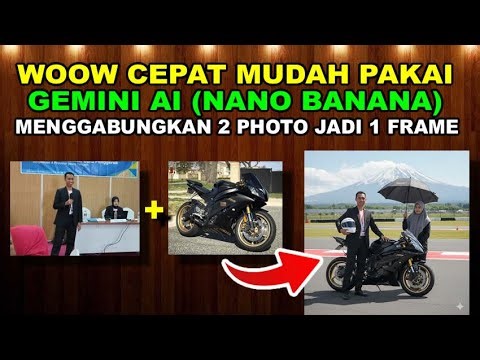 Tutorial: Combine 2 photos into 1 frame with Gemini AI Nano Banana