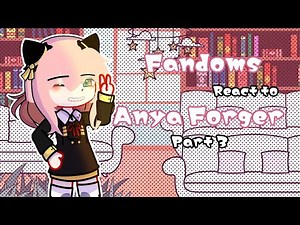 Part 3/Fandoms react to each other/Anya Forger //spy × family //drv3/bsd/yttd/genshinimpact/Bad eng