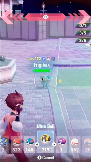 SHINY FRIGIBAX ➜ SHINY BAXCALIBUR! ❄️🐉 | Pokémon Legends ZA #pokemonlegendsza #pokemon