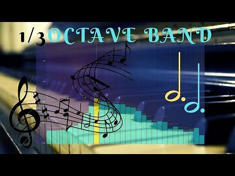 Octave 1/3rd bands explained and demonstrated