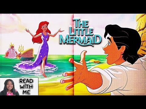THE LITTLE MERMAID BOOK READ ALOUD - READ WITH ME - STORYTIME FUN FOR KIDS - KIDS BOOK READ ALOUD