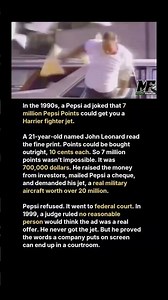 The $700,000 Pepsi Prank: How One Student Tried to Buy a Fighter Jet