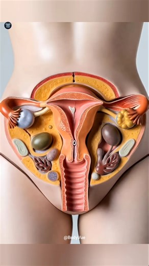 Anatomy of the Female Reproductive System: 3D Medical Animation #anatomy #shortvideo