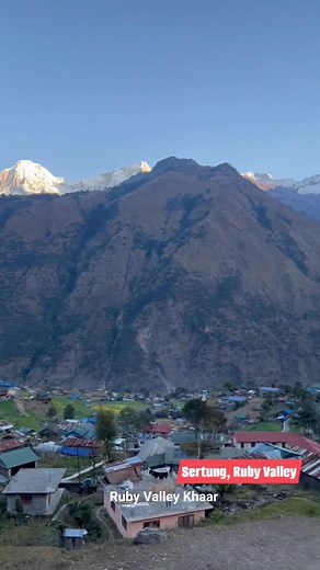 20K views · 952 reactions | Good morning Sertung, Ruby Valley, Dhading, Nepal ❤️ #rubyvalley #ganeshhimal #exploredhading #tourismnepal #dhading #nepal | Ruby Valley Khabar | Facebook