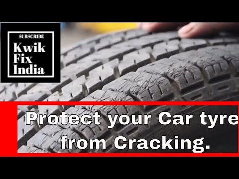 How to protect your car tyre from Cracking