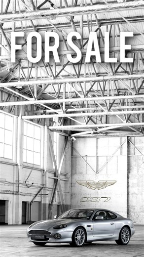 Filmbros on Instagram: "View Details in Caption - Click Product to view images. 2003 Aston Martin DB7 Vantage – Midnight Blue Elegance Some cars define an era, and others transcend it. The DB7 Vantage is one of those rare creations — the car that bridged Aston Martin’s heritage of hand-built grand tourers with the modern era of V12 performance. Finished in Midnight Blue over a Sand interior, this example carries itself with the understated confidence only an Aston Martin can. The 5.9L naturally 