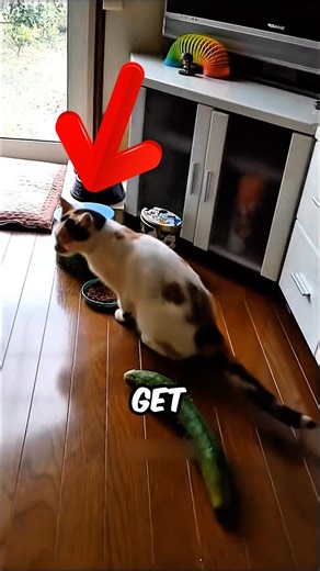 Why are Cats Scared Of Cucumbers?!