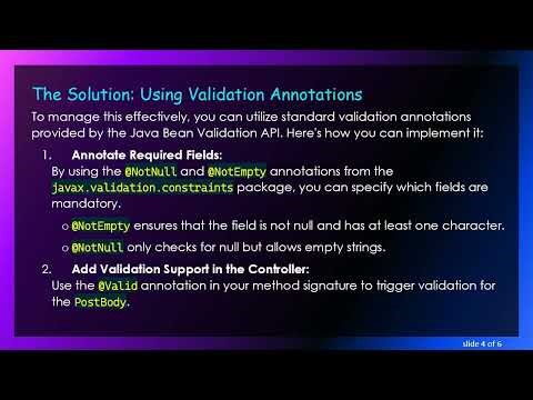 How to Make a Single Field in @ RequestBody Optional in Spring