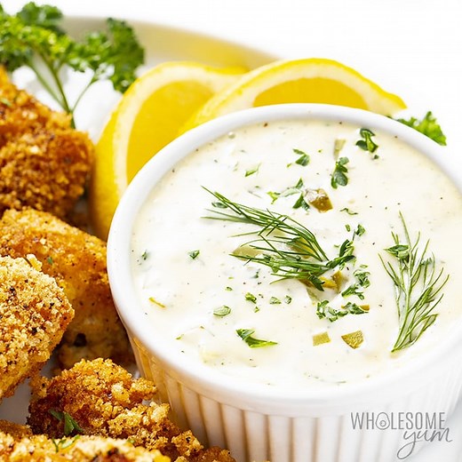 Keto Tartar Sauce - Wholesome Yum