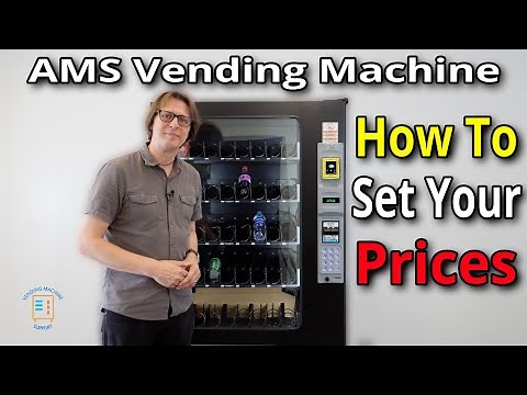 AMS Vending Machine - How To Change The Prices