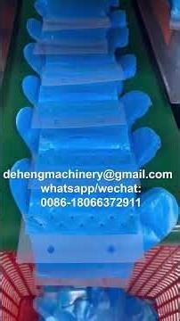 Fully Automatic Plastic Glove Machine #peglovemachine #glovemachine