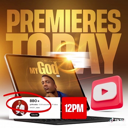 MY GOD The official video premieres at 12 PM NGT (less than an hour to go!) on YouTube. Set your reminder and be the first to watch, link in my BIO! Don’t forget to subscribe and share with your loved ones! ❤️