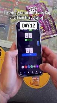 Day 12 Of Buying A Scratcher Every Day Until I Win The Lottery!