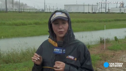 Large fire erupts at Shell oil refinery in Louisiana