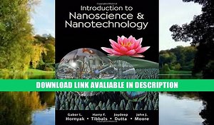 PDF (FREE) Download Introduction to Nanoscience and Nanotechnology by Gabor L. Hornyak