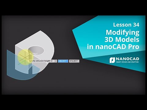 Modifying 3D Models - Lesson 34