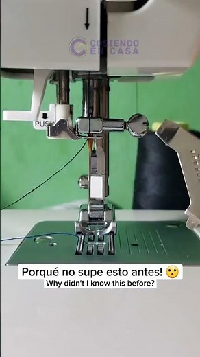 Colocar correctamente la aguja en tu maquina de coser es fundamental. #coser #sewing #costura #sew